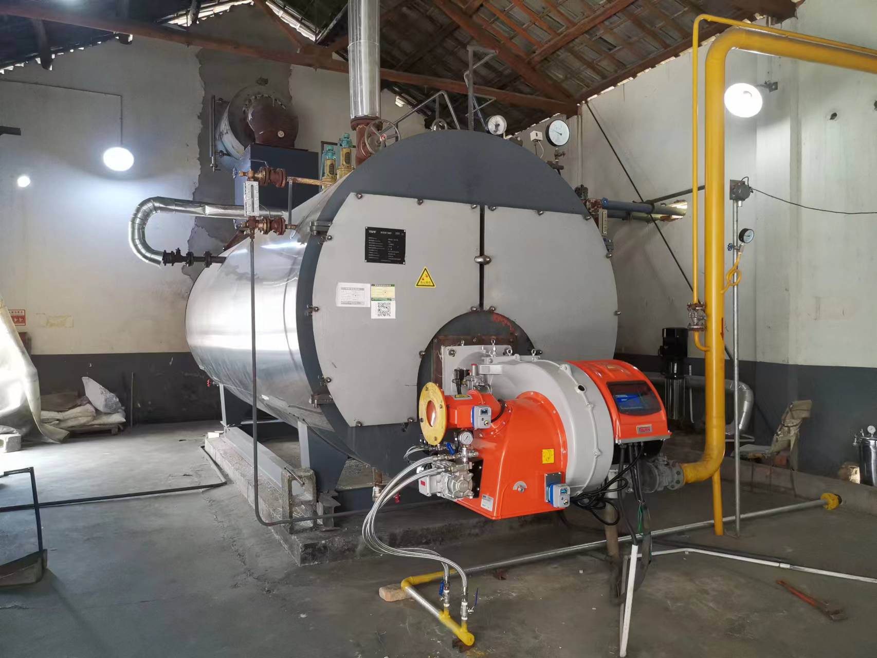 Features of Tianlu shell type horizontal three-pass steam boiler